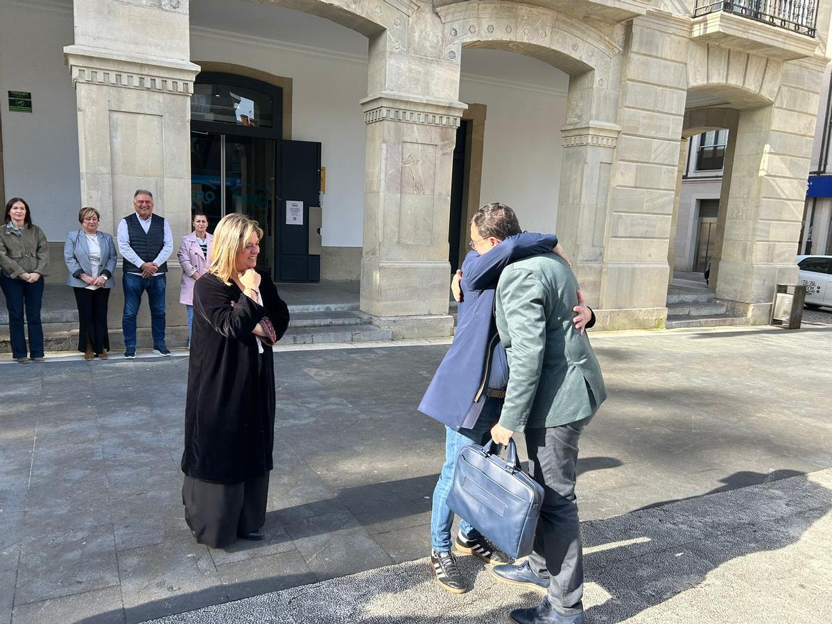 La visita del Gobierno asturiano a Siero, en imágenes La visita del Gobierno asturiano a Siero, en imágenes