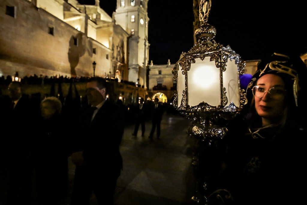 Semana Santa de Lorca 2022: Virgen de la Soledad del Paso Negro, iglesia y procesión