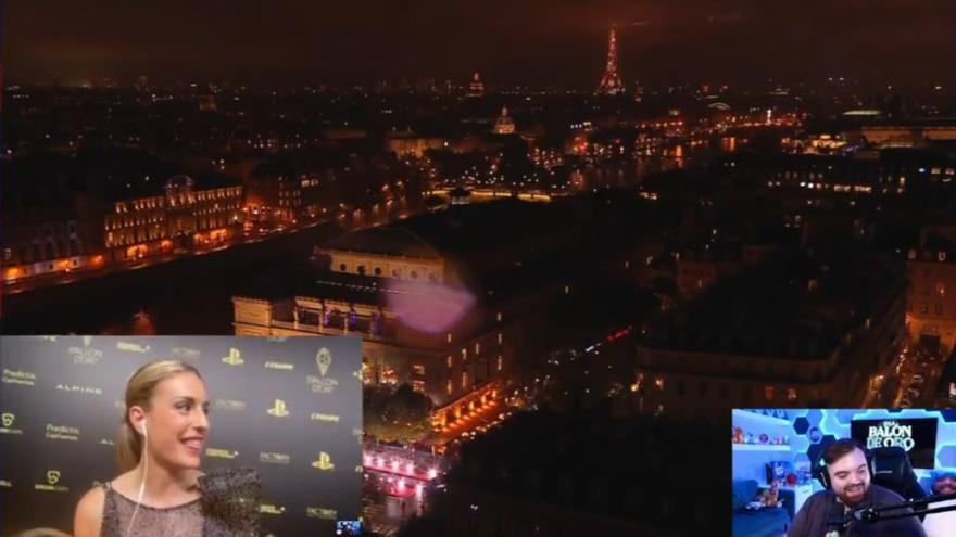 ¡Reina fuera y dentro del campo! Así vaciló Alexia Putellas a Ibai Llanos