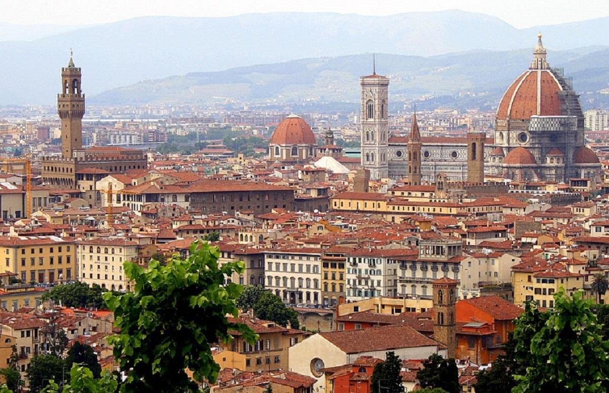 Una vista de Florencia.