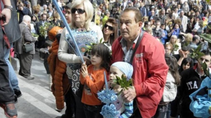 Benedicció de rams a Manresa