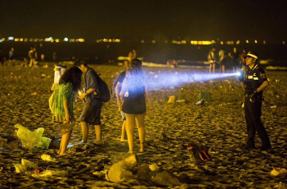 Noche de San Juan en València