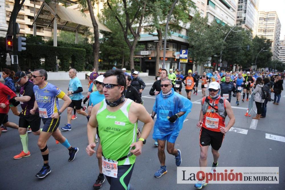 Murcia Maratón. Salida