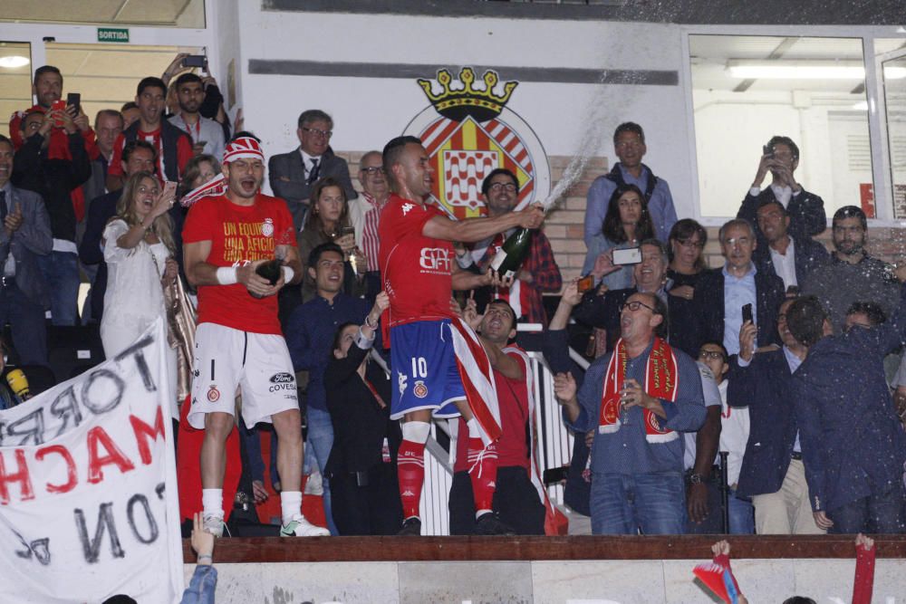 Celebració de l'ascens a Montilivi