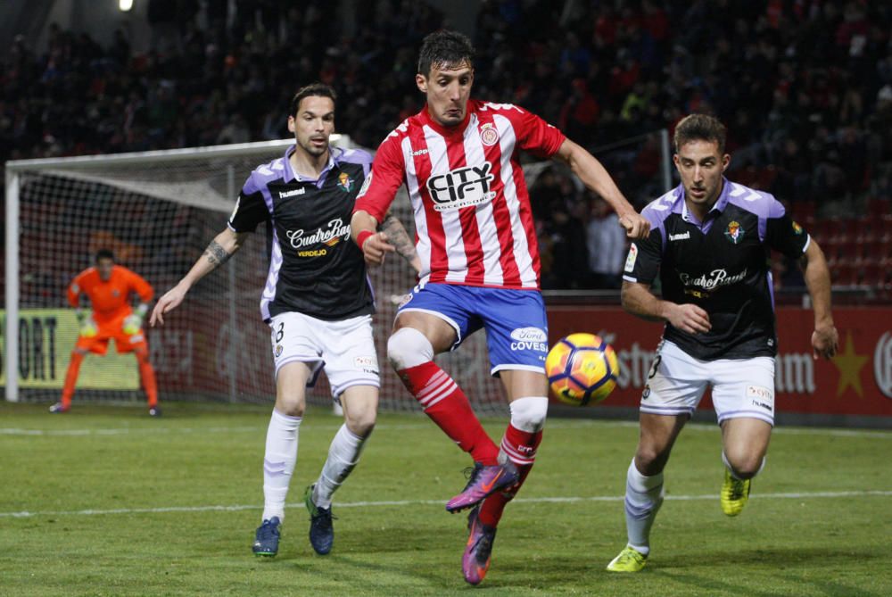 Les imatges del Girona-Valladolid (2-1)