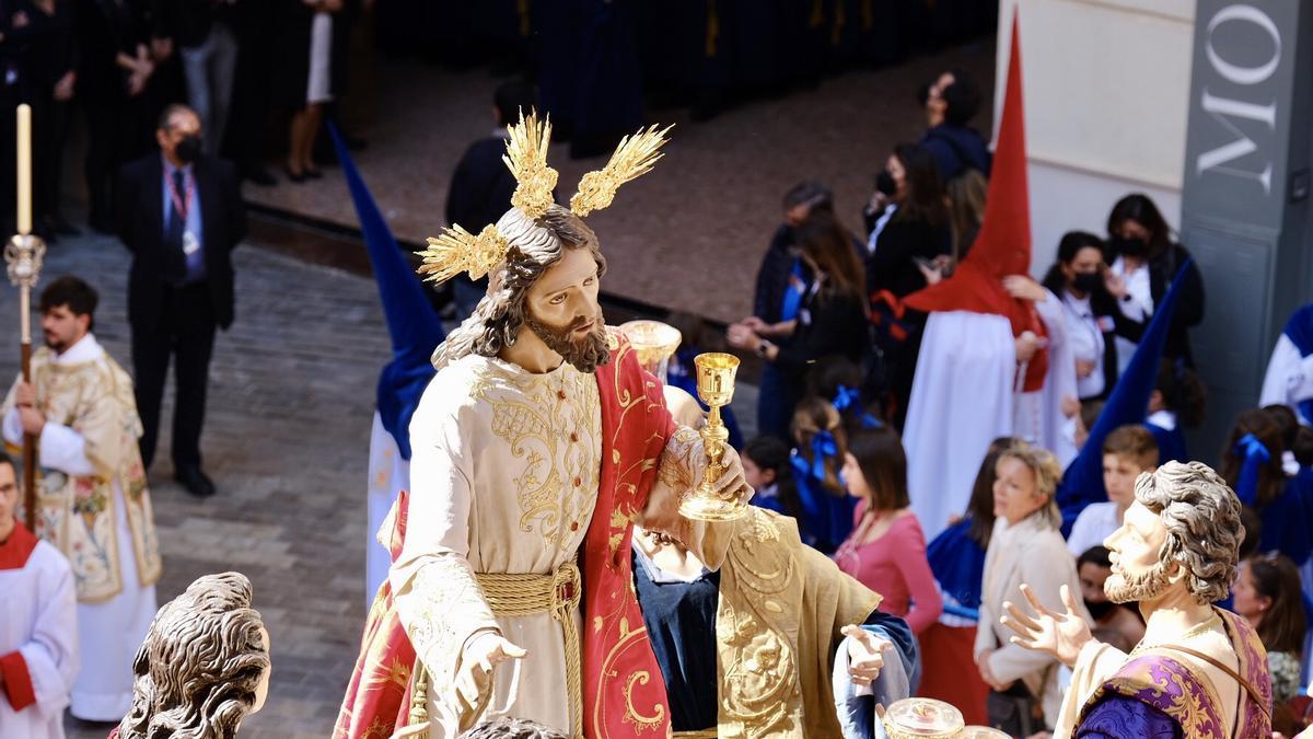 El Señor de la Cena presidirá el vía crucis de la Agrupación este 2025.