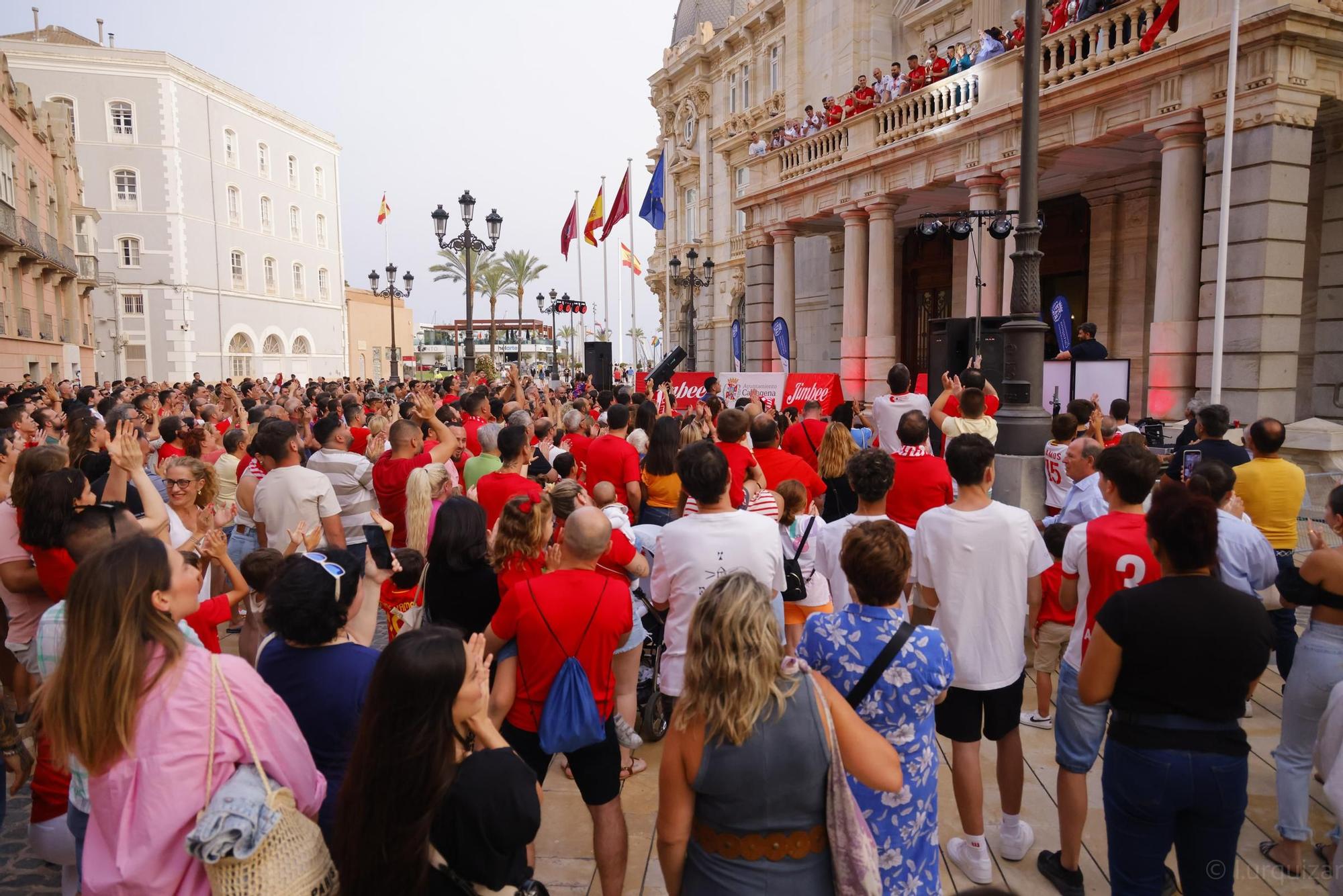 Las imágenes de la celebración del Jimbee Cartagena, campeón de liga