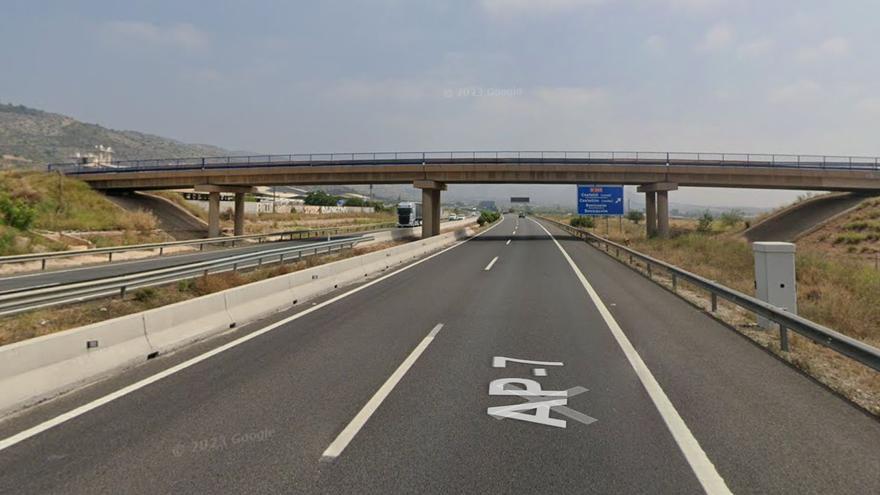 Grave accidente en la AP-7: Seis personas heridas en Castellón