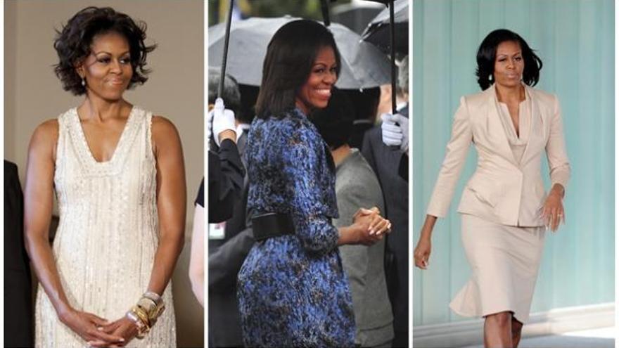 Michelle Obama, con diferentes estilos.