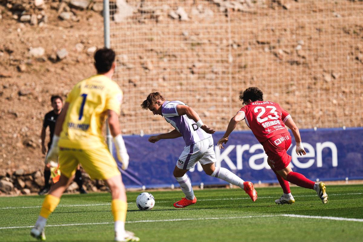 Acción del partido jugado en Los Ángeles de San Rafael.