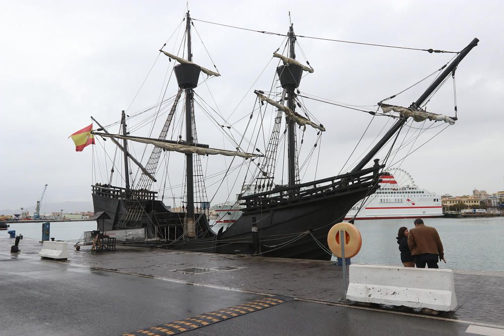 A bordo de la réplica de la Nao Victoria