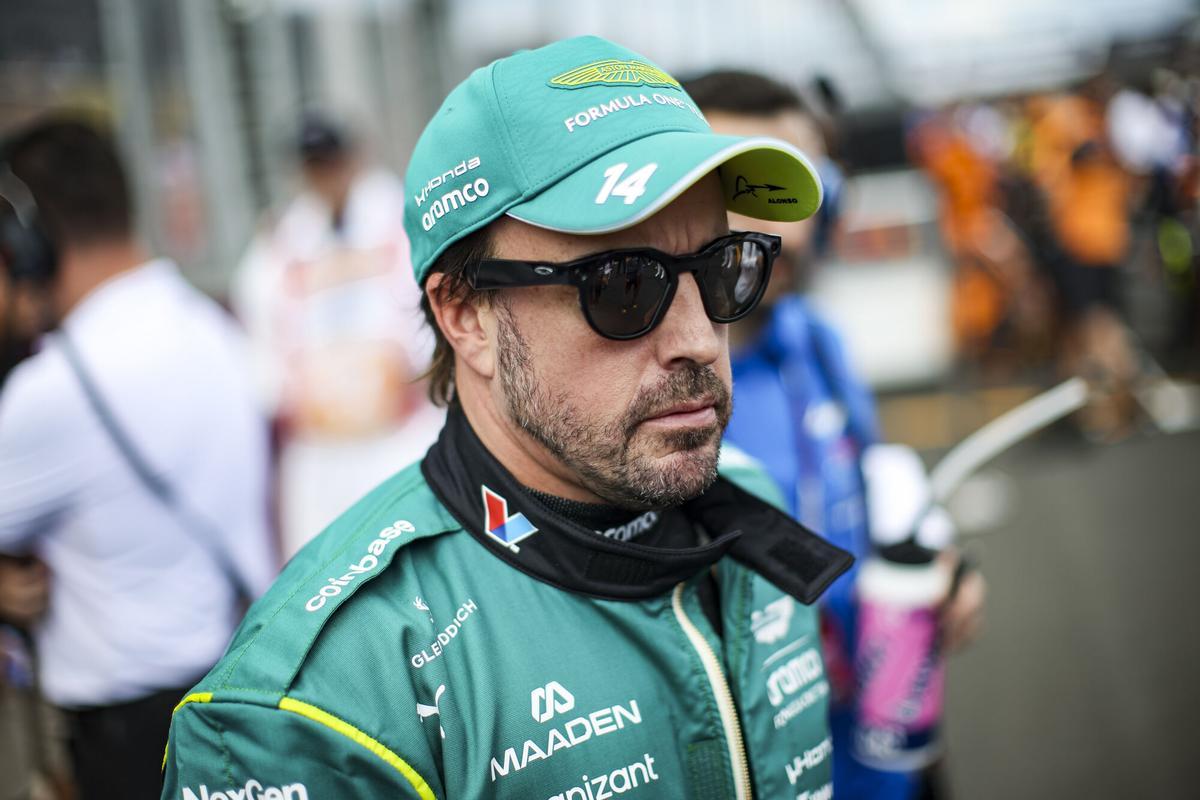 Fernando Alonso durante el GP de Australia de Fórmula 1