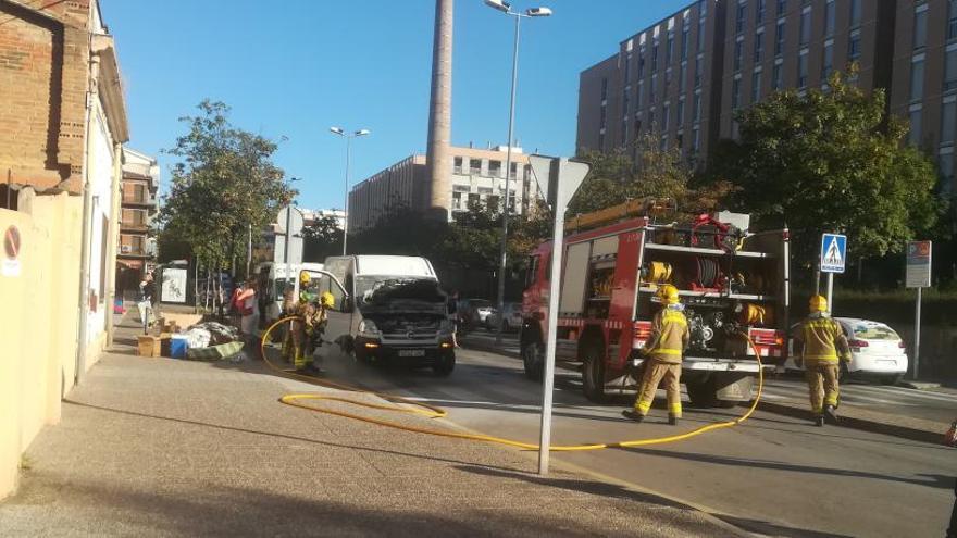 l&#039;actuació dels Bombers.