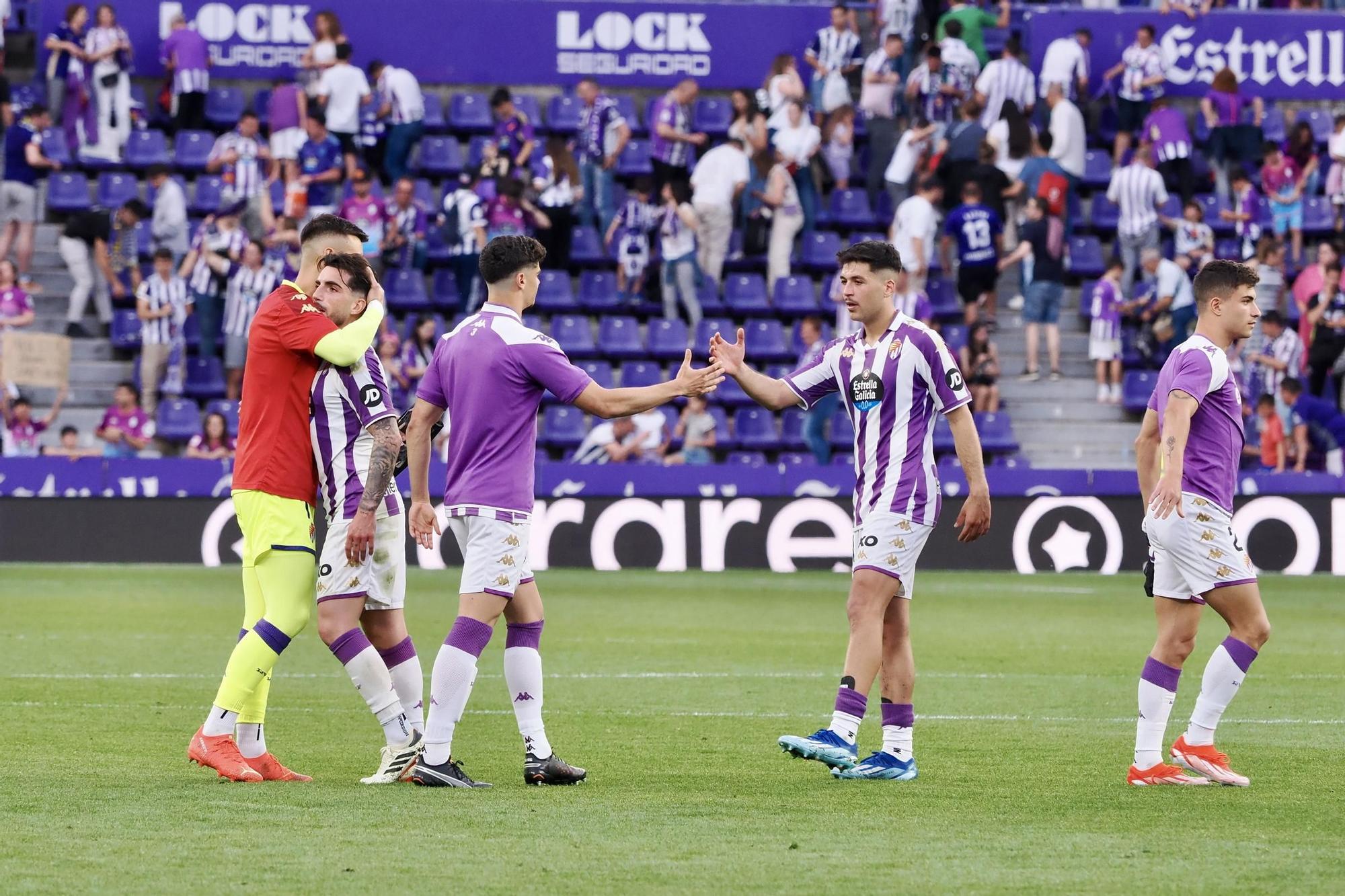 Las imágenes del Real Valladolid - Eldense (1-0)