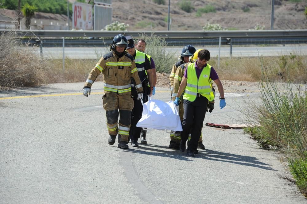 Las imágenes del accidente