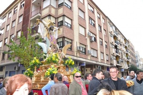 Regreso del Santo Cristo hasta su ermita desde San Jose? Obrero en Cieza