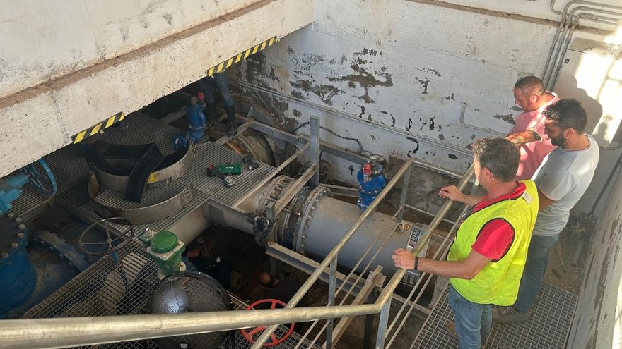 Restablecido el suministro de agua potable en San Javier y San Pedro
