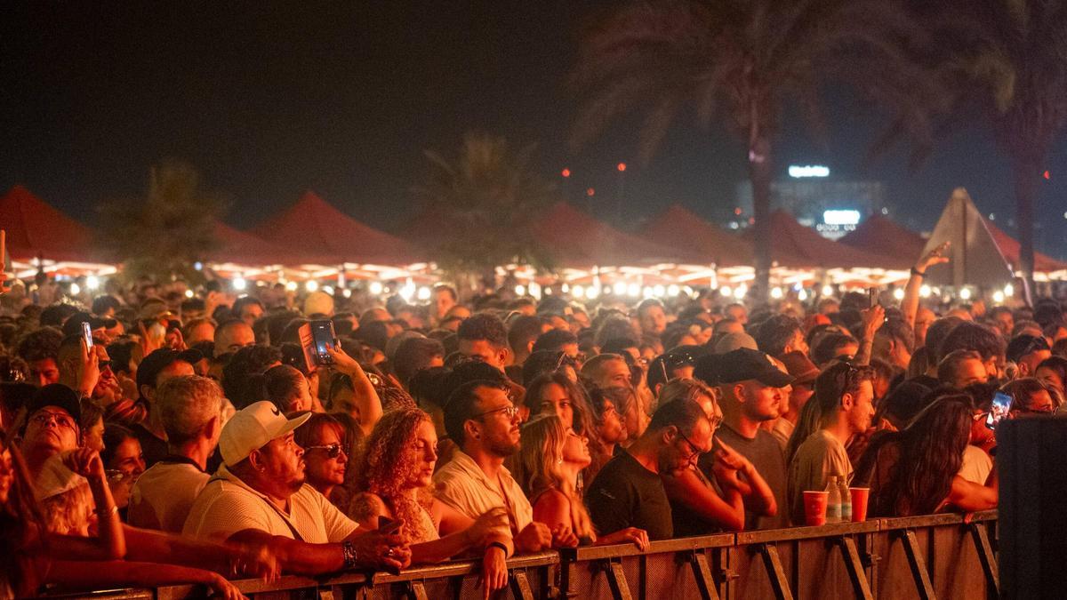 El concierto de las fiestas de la Patrona de 2025 en el Parc de la Mar