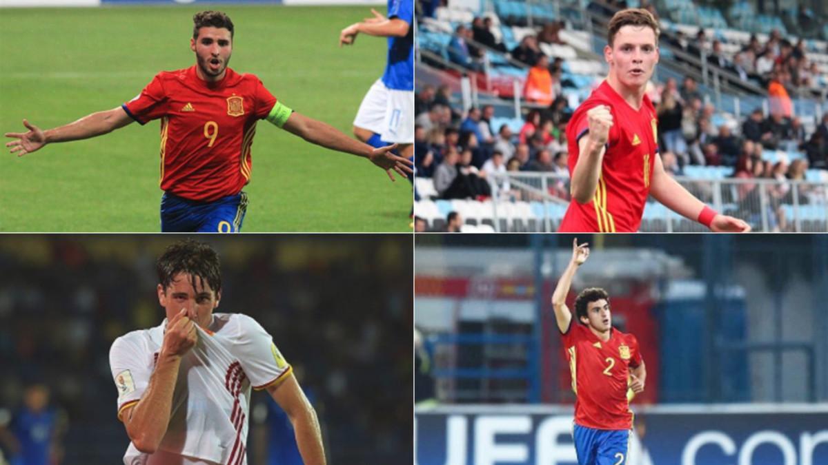 Abel, Sergio, Miranda y Mateu tienen un papel destacado en el Mundial Sub-17