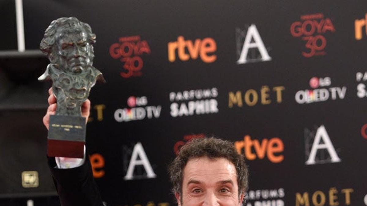 Daniel Guzmán, feliz con su Goya por Mejor Director Novel