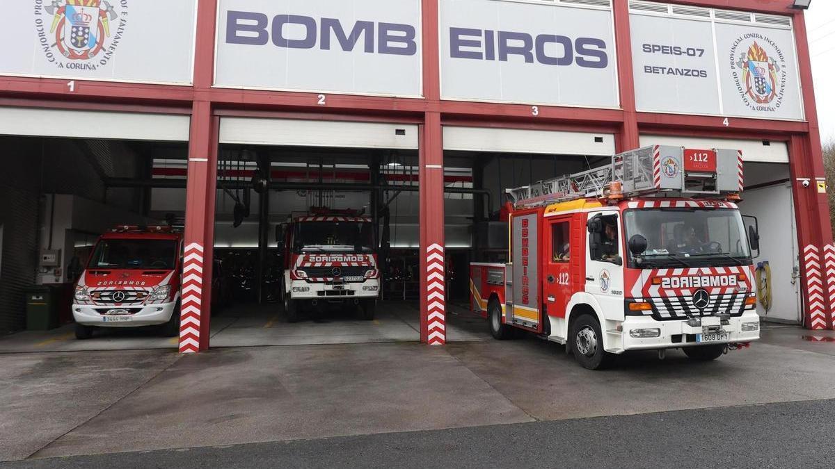 Parque comarcal de Bomberos de Betanzos.