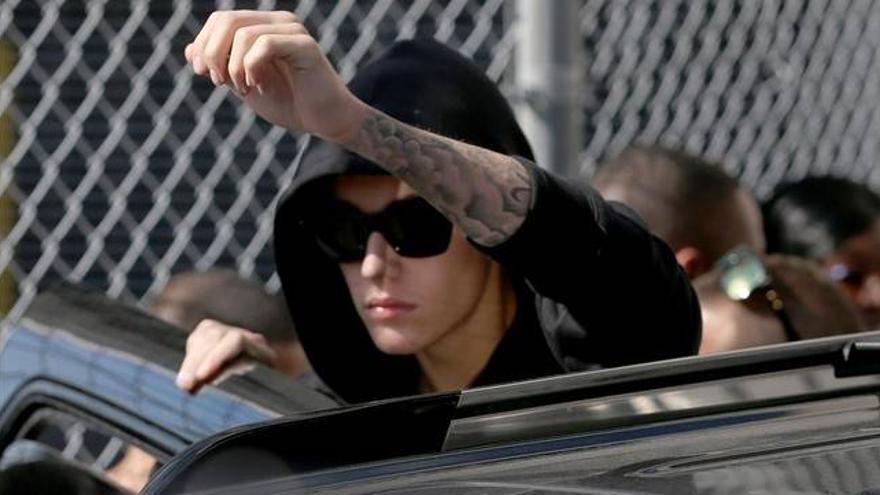 Justin Bieber, en libertad tras pagar una fianza de 2.500 dólares