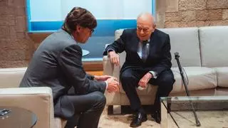Illa recibió a Jordi Pujol en el Palau de Pedralbes en pleno juicio contra el expresident y su familia