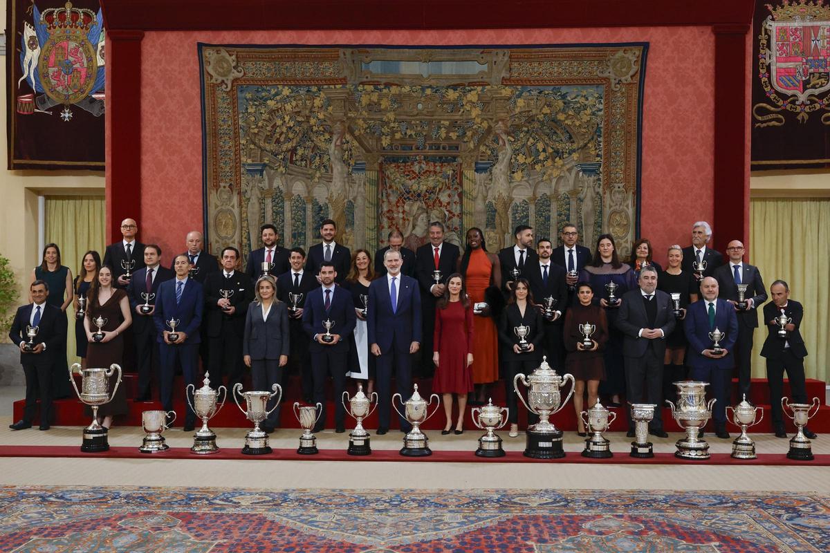 Los galardonados en la gala de los Premios Nacionales del Deporte