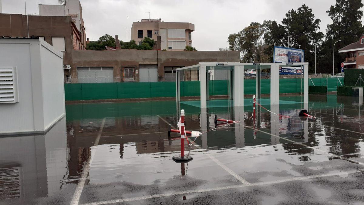 CEIP Carrasquer de Sueca cerrado por las fuertes lluvias