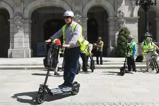 Patinetes y terrazas esperan ordenación en A Coruña