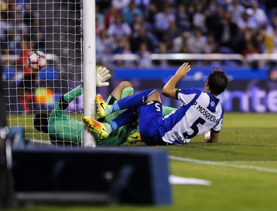 El Dépor sufre, pero gana al Eibar