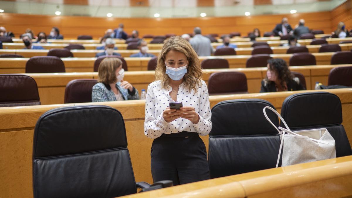 La ministra de Transportes, Raquel Sánchez.