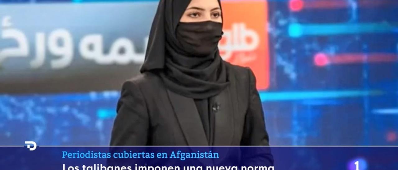 Presentadora de TV Afganistán (TVE-1).