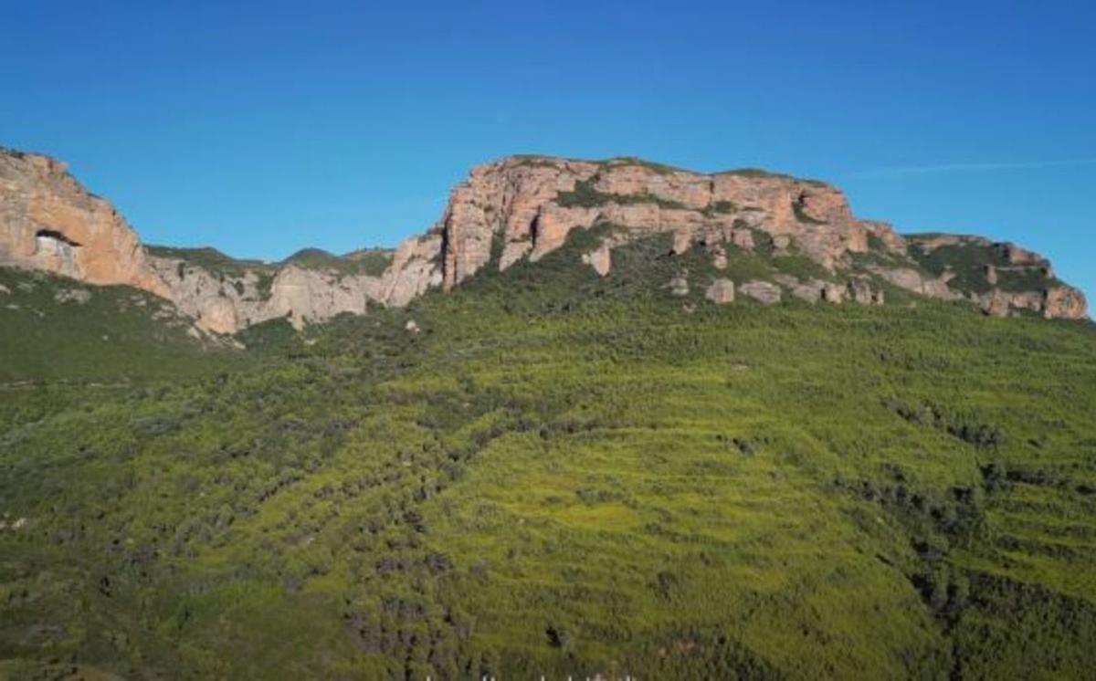 Uno de los paisajes que forman parte del Camino Natural de la Hoya de Huesca. | COMARCA HOYA DE HUESCA
