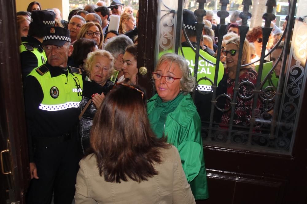 PSOE, Málaga Ahora y Málaga para la Gente exigen la dimisión de los concejales Teresa Porras, Francisco Pomares y del gerente de Urbanismo, José Cardador