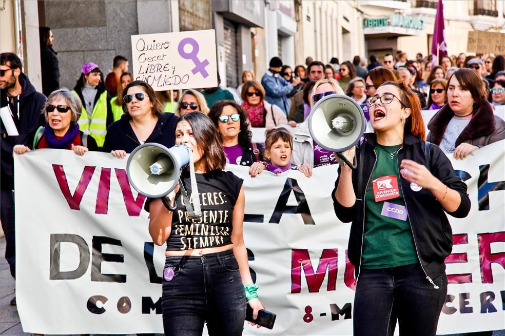 Las imágenes de la marea morada del 8 de marzo