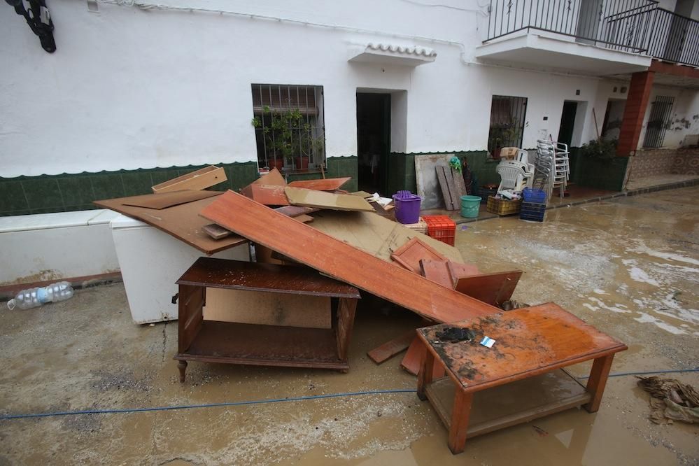 Cártama trata de volver a la normalidad tras el temporal