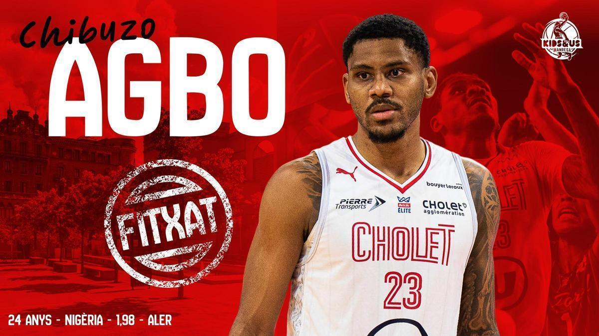 Agbo, nueva incorporación del conjunto manresano