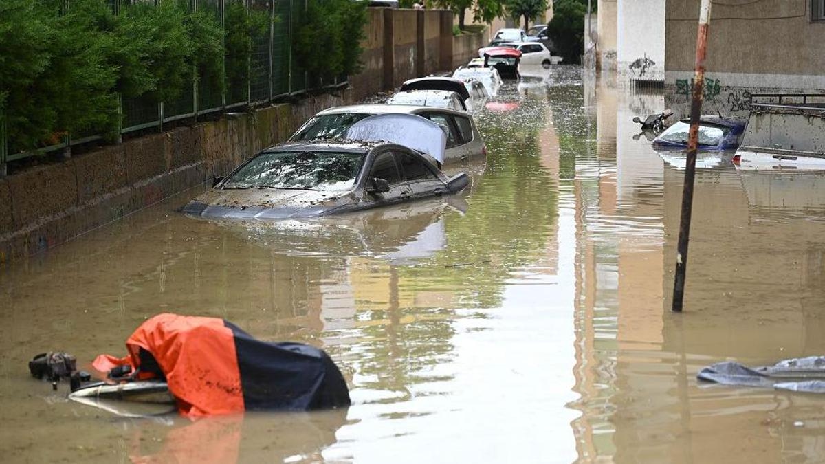 Las imágenes de la DANA a su paso por Cartagena