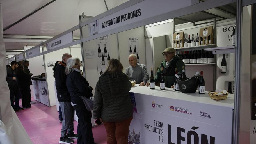León llena la Plaza Mayor de sus productos todo el fin de semana