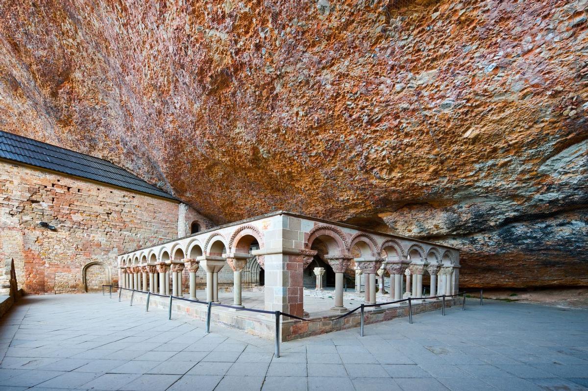 Imagen del interior del Monasterio