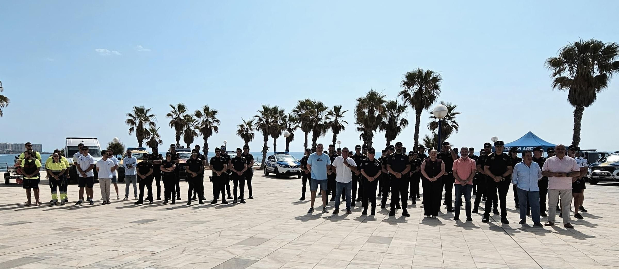 Dispositivo especial de seguridad en Orihuela Costa para el verano