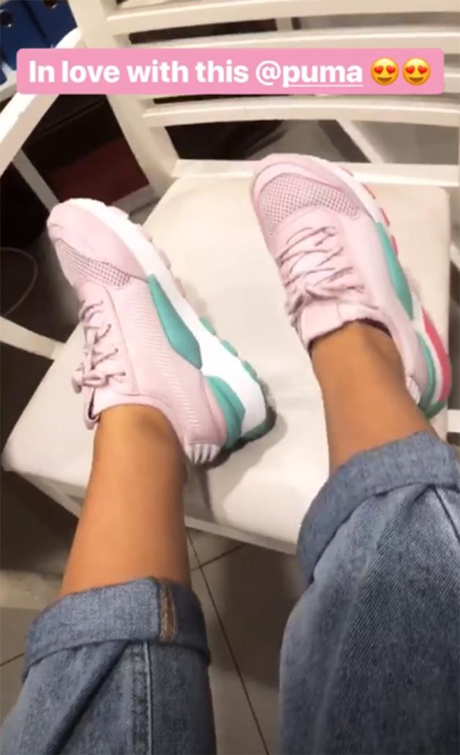 Zapatillas de colores de Puma de Cristina Pedroche