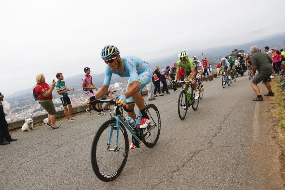 Vuelta Ciclista España, subida al Naranco