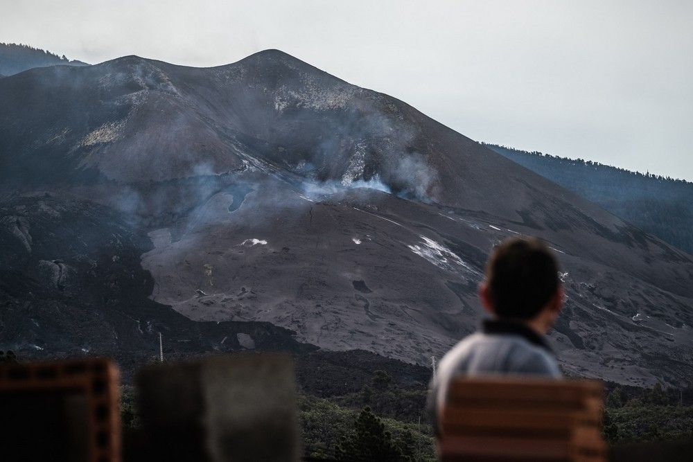 El volcán de La Palma, sin signos visibles de actividad (15/12/21)