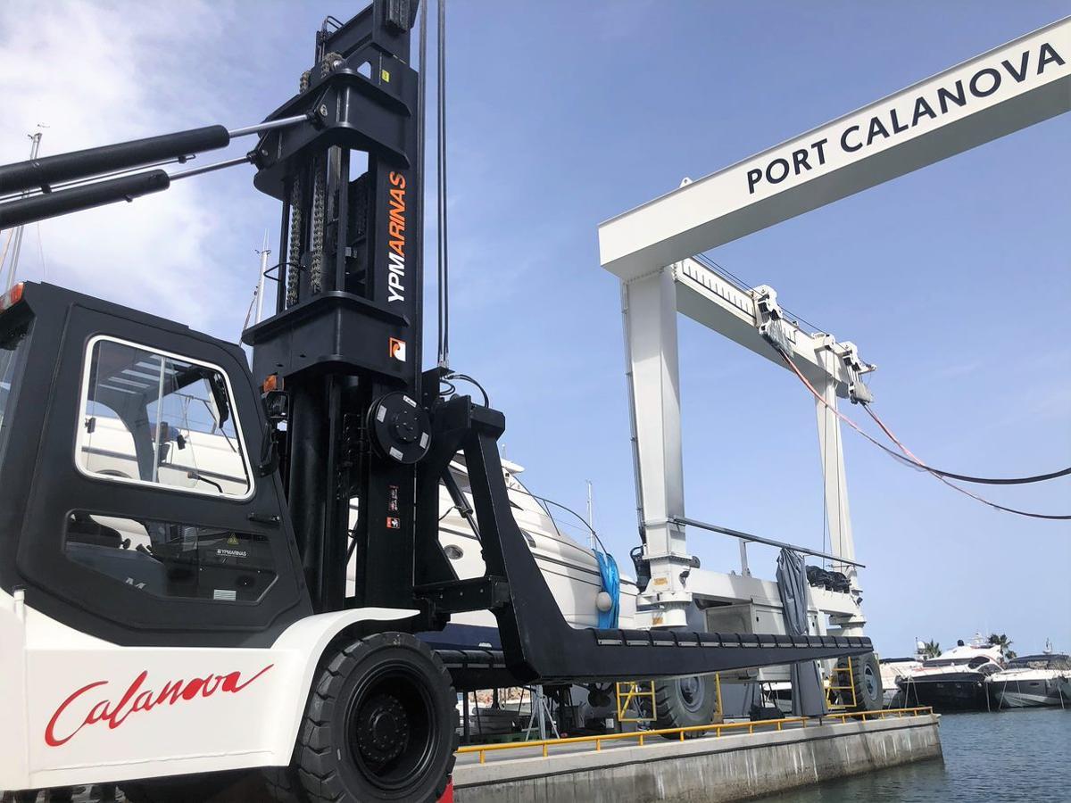 In Port Calanova hat die Einhaltung von Lieferfristen Priorität.