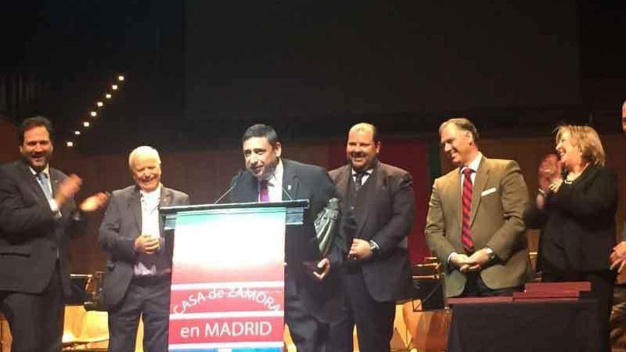 Representantes de la Casa de Zamora en Madrid, Sergio Martín y Antonio Martín.