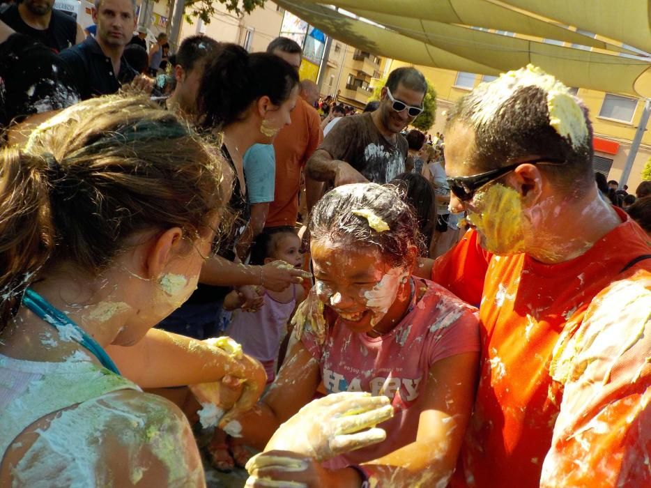 La merengada i la ruixada de la Festa Major Infantil de Sant Joan de Vilatorrada