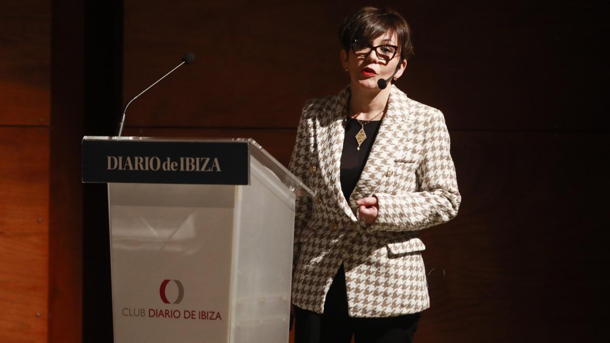 Alicia Reina, durante su intervención.