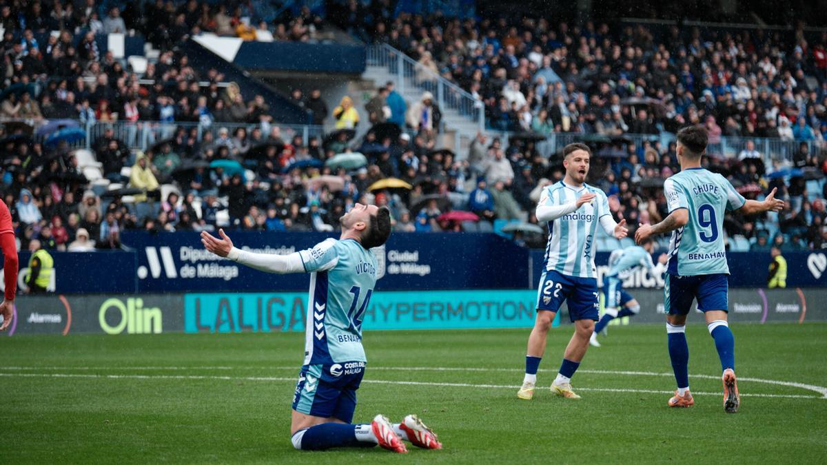 El Málaga CF despidió el 2025 con una gran victoria ante el Almería.